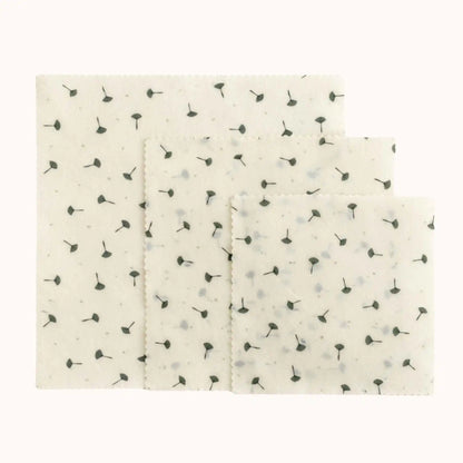 Eco Set | Bijenwasdoeken Set van 3, Zweedse Vaatdoek & Luffa