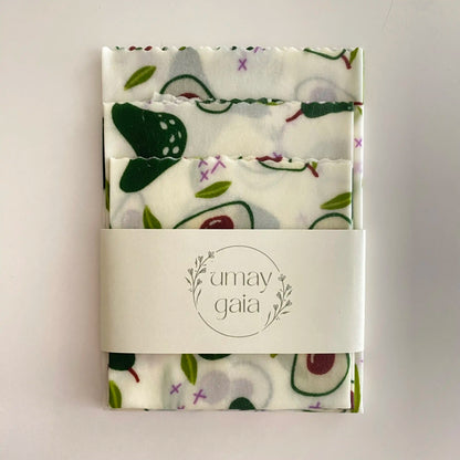 Eco Set | Bijenwasdoeken Set van 3, Zweedse Vaatdoek & Luffa