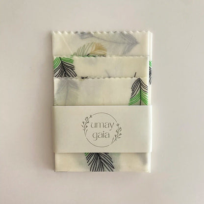 Eco Set | Bijenwasdoeken Set van 3, Zweedse Vaatdoek & Luffa