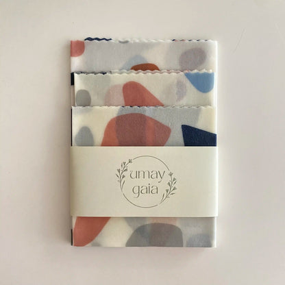 Eco Set | Bijenwasdoeken Set van 3, Zweedse Vaatdoek & Luffa